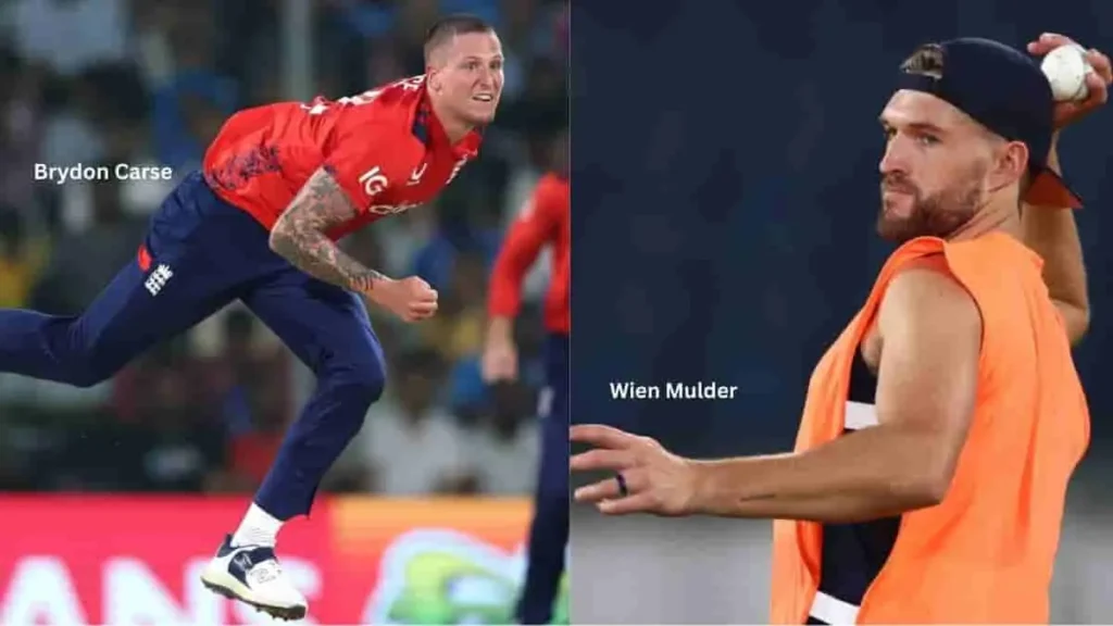 Brydon carse Replace By Wien Mulder